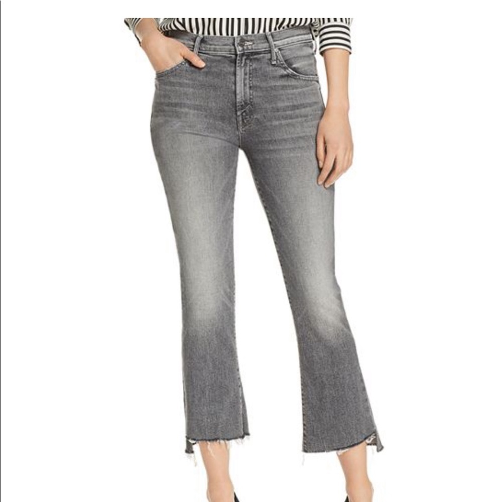 ISO- Mother Insider Crop-Grey